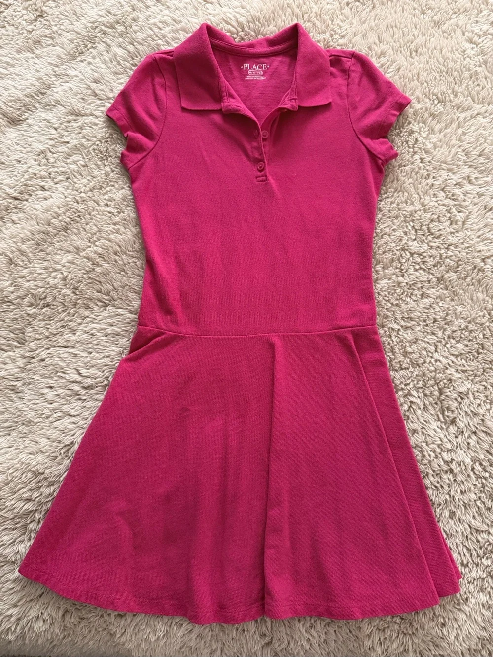 Children’s Place Girls Polo Dress - size 7/8